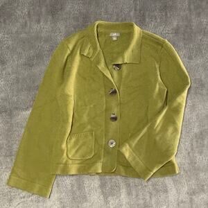 Vintage J Jill Chunky Knit Cardigan Sweater